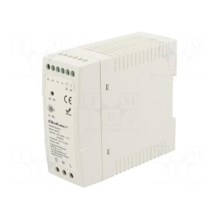 Power supply: switched-mode | for DIN rail | 40W | 12VDC | 3.33A | IP20