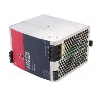 Power supply: switched-mode | for DIN rail | 480W | 48VDC | 10A | OUT: 1