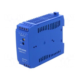 Power supply: switched-mode | for DIN rail | 50W | 24VDC | 2.1A | DRB