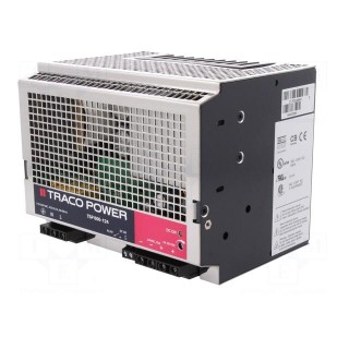 Power supply: switched-mode | for DIN rail | 600W | 24VDC | 25A | IP20