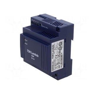 Power supply: switched-mode | for DIN rail | 60W | 24VDC | 2.5A | 86%