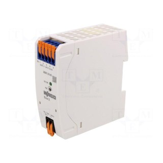 Power supply: switched-mode | for DIN rail | 60W | 24VDC | 2.5A | 90.5%