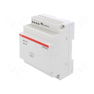 Power supply: switched-mode | for DIN rail | 60W | 24VDC | 24÷28V