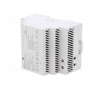 Power supply: switched-mode | for DIN rail | 92W | 24VDC | 3.83A | IP20
