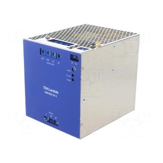 Power supply: switched-mode | for DIN rail | 960W | 24VDC | 40A | 95%