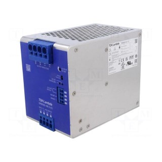 Power supply: switched-mode | for DIN rail | 960W | 48VDC | 20A | DRB