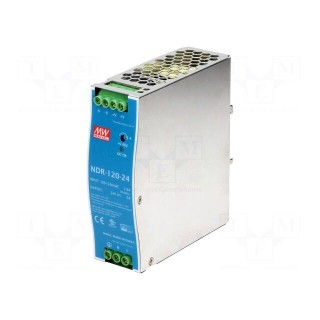 Power supply: switched-mode | for DIN rail,slim | 120W | 48VDC | 2.5A