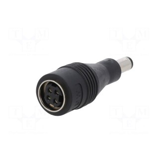 Adapter | Plug: straight | Input: KYCON KPJX-CM-4S | Out: 5,5/2,1