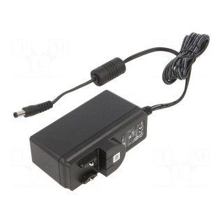 Power supply: switched-mode | mains,plug | 12VDC | 3A | 36W | Plug: none