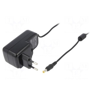 Power supply: switched-mode | mains,plug | 15VDC | 2.4A | 36W | Plug: EU