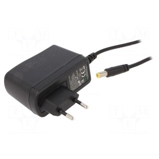 Power supply: switched-mode | mains,plug | 5.1VDC | 4A | 20.4W | 85%