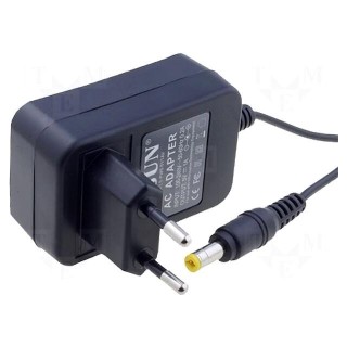 Power supply: switched-mode | volatage source | 5VDC | 1A | 5W | 74.5%
