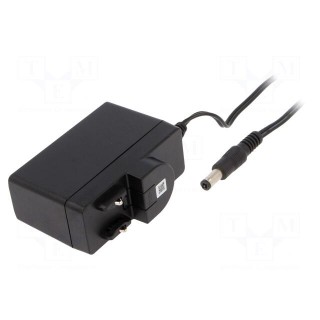 Power supply: switched-mode | mains,plug | 5VDC | 2A | 10W | Plug: none