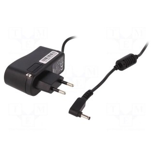 Power supply: switched-mode | mains,plug | 5VDC | 2A | 10W | 1.4m