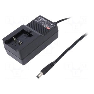 Power supply: switched-mode | mains,plug | 7.5VDC | 2.66A | 20W | 85%