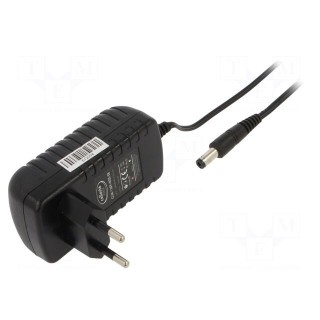 Power supply: switched-mode | mains,plug | 9VDC | 1.2A | 13W | Plug: EU