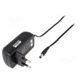 Power supply: switched-mode | mains,plug | 9VDC | 1.5A | 13W | Plug: EU