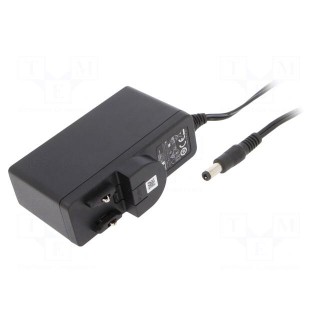 Power supply: switched-mode | mains,plug | 9VDC | 2.33A | 21W | 86.5%