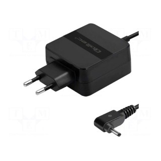 Power supply: switched-mode | mains,plug | 12VDC | 1.5A | 18W | tablet
