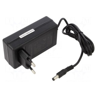 Power supply: switched-mode | mains,plug | 5VDC | 4A | 20W