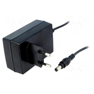 Power supply: switched-mode | mains,plug | 7.5VDC | 2A | 15W | Plug: EU