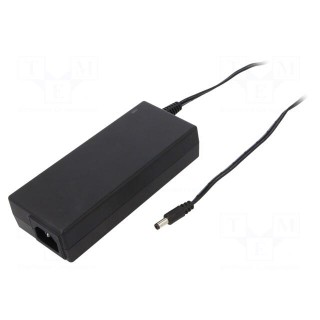 Power supply: switched-mode | 12VDC | 10A | Out: 5,5/2,5 | 120W | 89%
