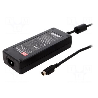 Power supply: switched-mode | 12VDC | 11.5A | 138W | Case: desktop