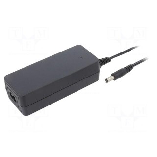 Power supply: switched-mode | 12VDC | 2.5A | Out: 5,5/2,1 | 30W | 0÷60°C