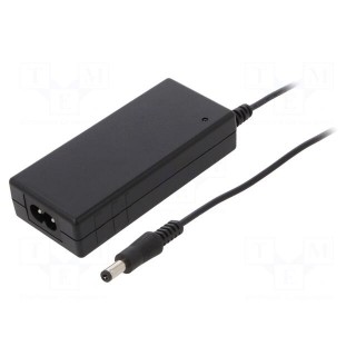 Power supply: switched-mode | 12VDC | 2.5A | Out: 5,5/2,1 | 30W | 87.7%