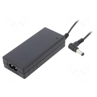 Power supply: switched-mode | 12VDC | 2.5A | Out: 5,5/2,1 | 30W | 89%