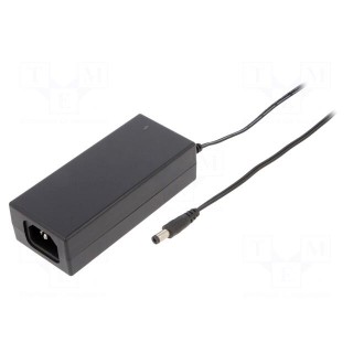 Power supply: switched-mode | 12VDC | 3.34A | Out: 5,5/2,1 | 40W | POSC