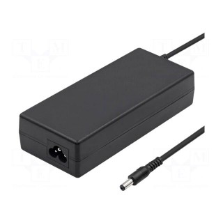 Power supply: switched-mode | 12VDC | 5A | Out: 5,5/2,1 | 60W