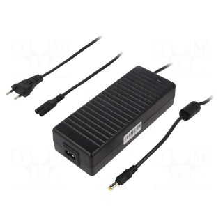 Power supply: switched-mode | 12VDC | 7.5A | Out: 5,5/2,1 | 90W | 0÷40°C