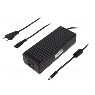 Power supply: switched-mode | 12VDC | 7.5A | Out: 5,5/2,5 | 90W | 0÷40°C