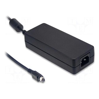 Power supply: switched-mode | 15VDC | 7A | Out: Power DIN 4 pin R7B