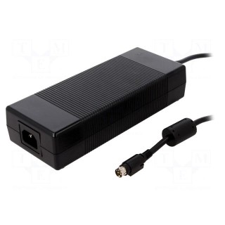 Power supply: switched-mode | 15VDC | 13.4A | 201W | Case: desktop