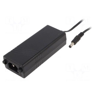 Power supply: switched-mode | 15VDC | 3.2A | Out: 5,5/2,5 | 48W | 0÷60°C