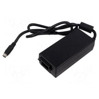 Power supply: switched-mode | 15VDC | 5.33A | Out: KYCON KPPX-4P | 80W