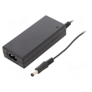 Power supply: switched-mode | 18VDC | 2A | Out: 5,5/2,1 | 36W | -30÷60°C