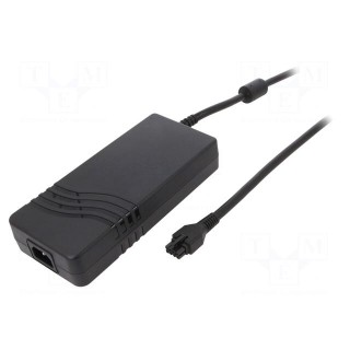 Power supply: switched-mode | 19VDC | 13.42A | 255W | 90÷264VAC | 92%
