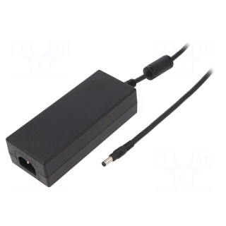 Power supply: switched-mode | 19VDC | 5.26A | Out: 5,5/2,1 | 100W | 89%
