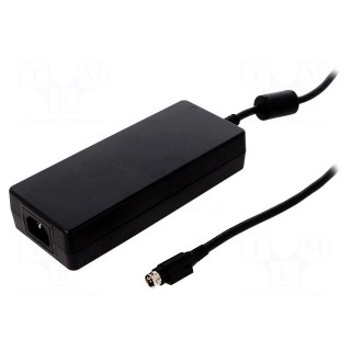 Power supply: switched-mode | 20VDC | 8A | Out: Power DIN 4 pin R7B