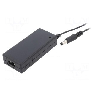 Power supply: switched-mode | 24VDC | 1.5A | Out: 5,5/2,1 | 36W | 89%