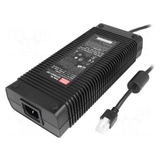 Power supply: switched-mode | 24VDC | 11.67A | 280.08W | Case: desktop