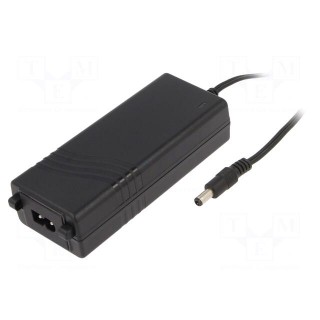Power supply: switched-mode | 24VDC | 2A | Out: 5,5/2,5 | 48W | 0÷60°C