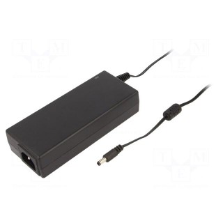Power supply: switched-mode | 24VDC | 5A | Out: 5,5/2,5 | 120W | -5÷40°C