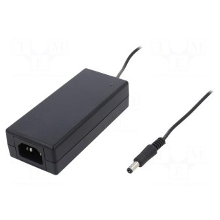 Power supply: switched-mode | 36VDC | 2A | Out: 5,5/2,5 | 70W | desktop
