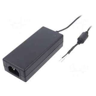 Power supply: switched-mode | 48VDC | 1.05A | Out: DIN 4pin | 50W | 89%