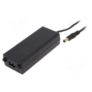 Power supply: switched-mode | 48VDC | 1A | Out: 5,5/2,5 | 48W | 0÷60°C