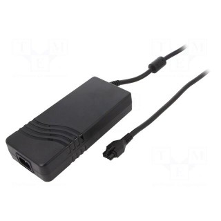 Power supply: switched-mode | 48VDC | 3.75A | 180W | 90÷264VAC | 91%